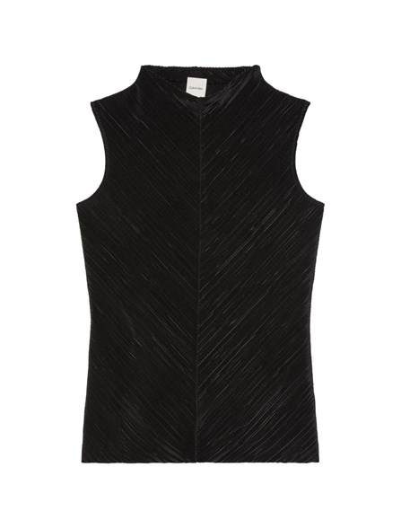 CALVIN KLEIN - Top plissettato
