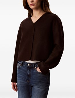 CALVIN KLEIN - GIACCA IN PANNO DI MISTO LANA