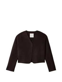 CALVIN KLEIN - GIACCA IN PANNO DI MISTO LANA