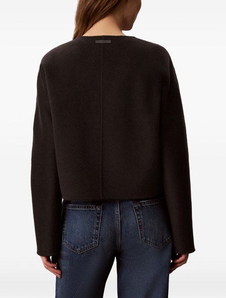 CALVIN KLEIN - GIACCA IN PANNO DI MISTO LANA