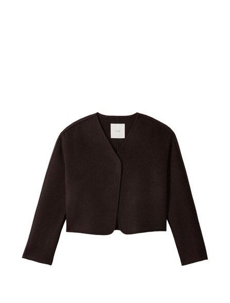 CALVIN KLEIN - GIACCA IN PANNO DI MISTO LANA