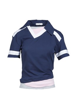 AUGUST BARRON - Polo a strati