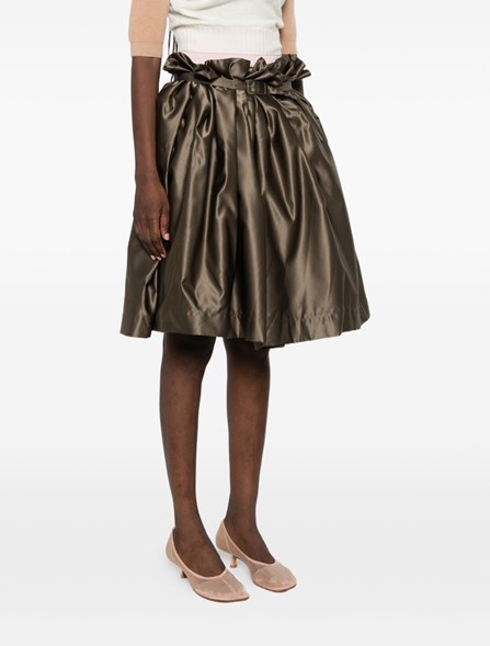 AUGUST BARRON - Satin skirt