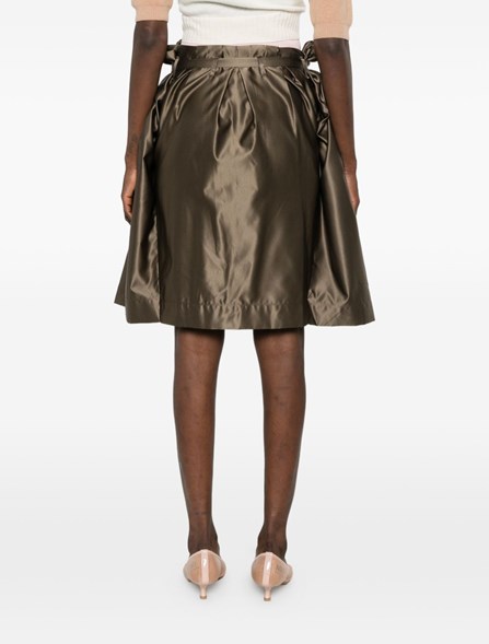 AUGUST BARRON - Satin skirt