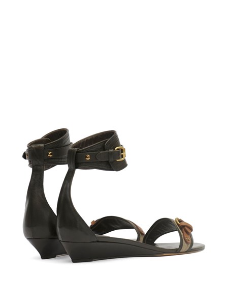 ISABEL MARANT - Sandali in pelle e tessuto