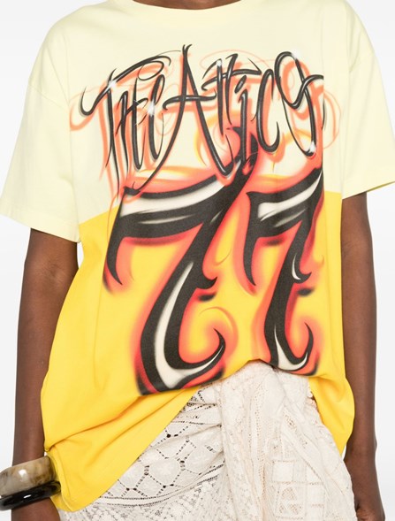 THE ATTICO - T-SHIRT IN COTONE