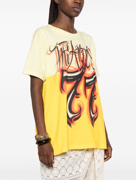 THE ATTICO - T-SHIRT IN COTONE