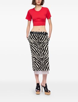 THE ATTICO - T-SHIRT CROP