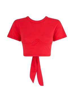 THE ATTICO - T-SHIRT CROP