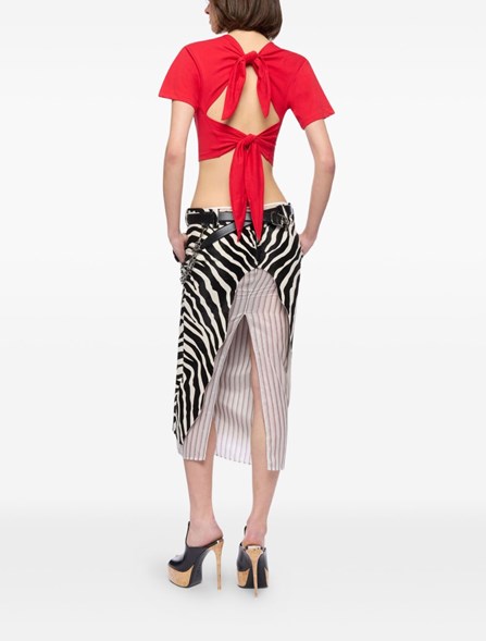 THE ATTICO - T-SHIRT CROP