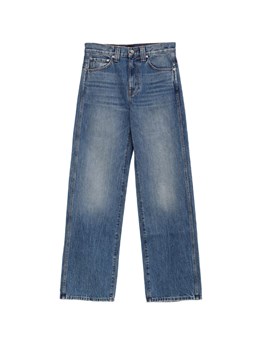 KHAITE - JEANS A GAMBA LARGA