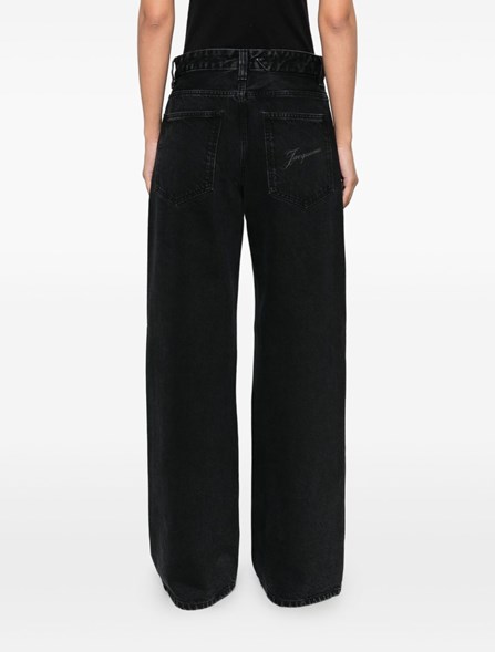 JACQUEMUS - Pantaloni larghi in denim 