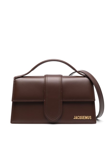 JACQUEMUS - JACQUEMUS レ・グラン・バンビーノバッグ（ブラウンのカーフスキン）