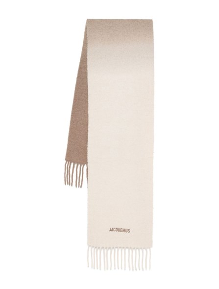 JACQUEMUS - Sciarpa in lana di alpaca