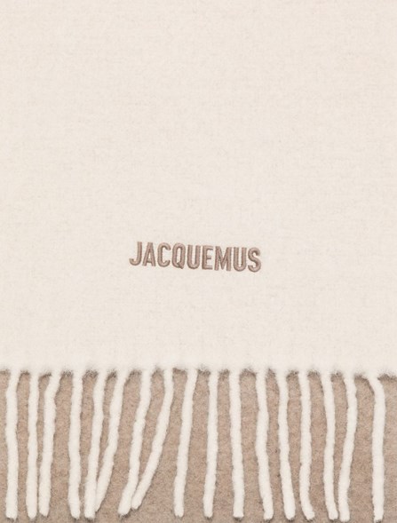 JACQUEMUS - Sciarpa in lana di alpaca
