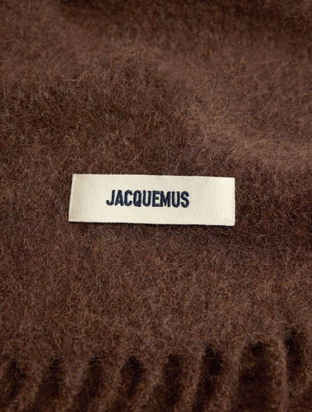 JACQUEMUS - モヘアとアルパカのブレンドスカーフ