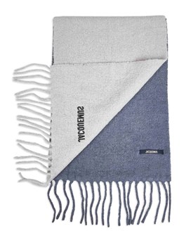 JACQUEMUS - Sciarpa in lana di alpaca