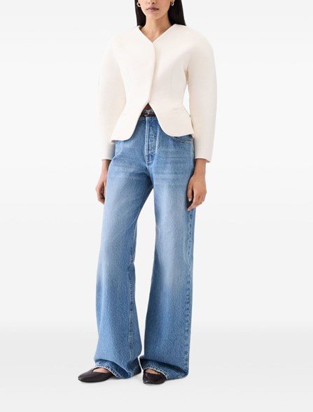 JACQUEMUS - Jeans a gamba larga