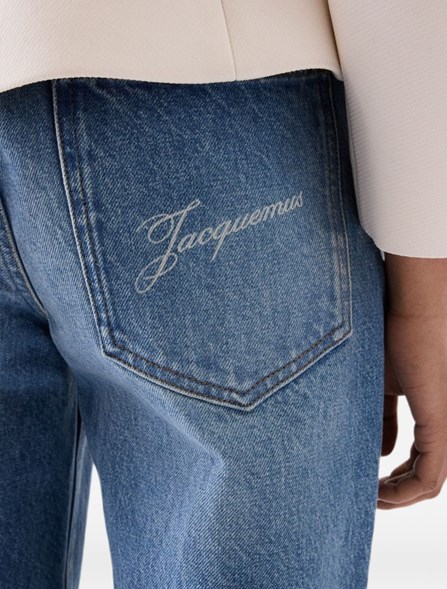 JACQUEMUS - Jeans a gamba larga