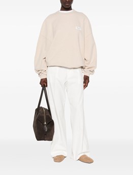JACQUEMUS - Felpa in pile di cotone