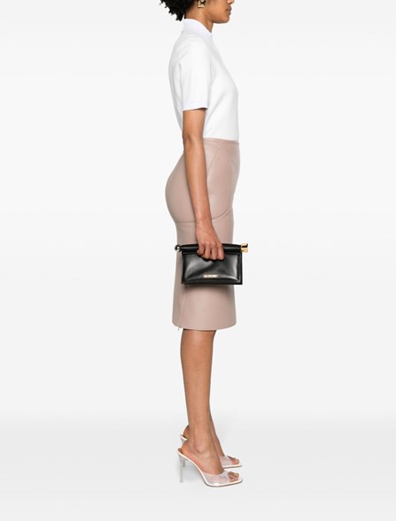 JACQUEMUS - Clutch La Pochette Rond Carré Small