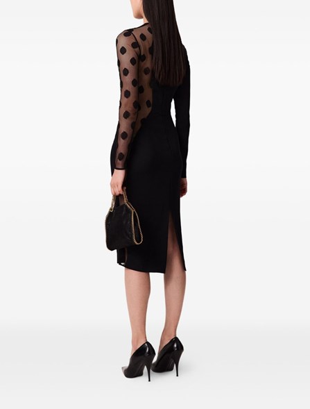 STELLA MC CARTNEY - ABITO CON INSERTO IN RETE