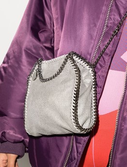 STELLA MC CARTNEY - Borsa tote Tiny Falabella