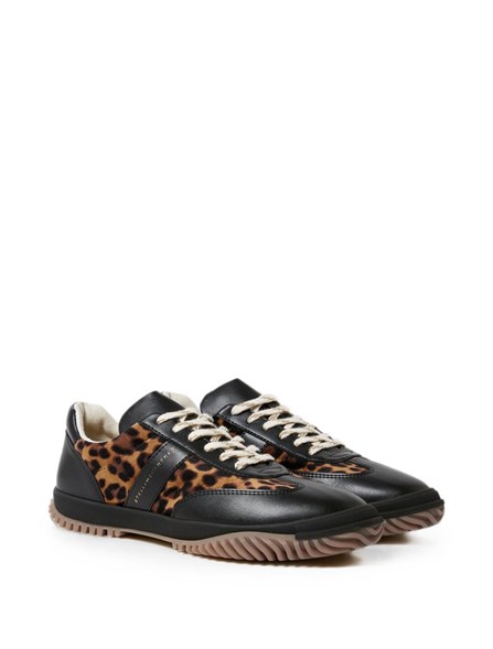 STELLA MC CARTNEY - Leopard Velvet sneakers