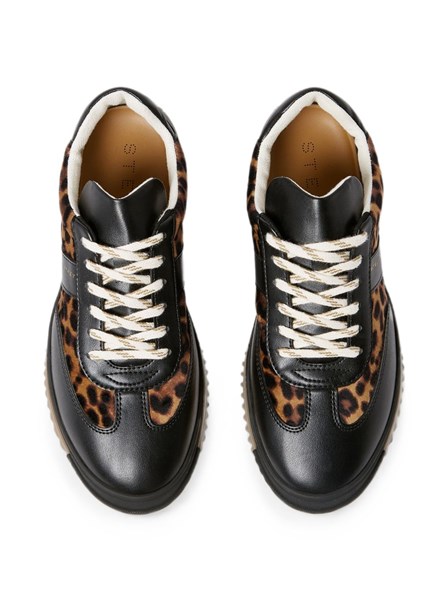 STELLA MC CARTNEY - Leopard Velvet sneakers