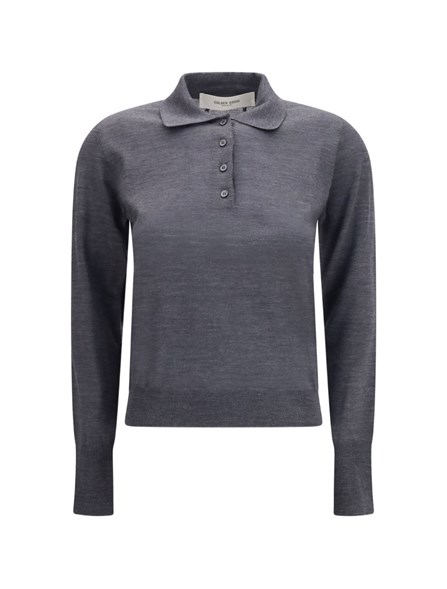 GOLDEN GOOSE DELUXE BRAND - Wool polo shirt