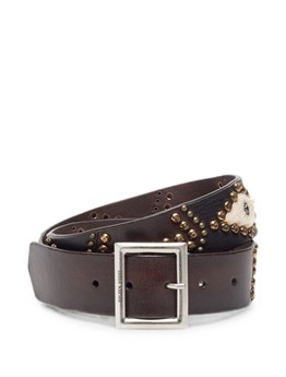 GOLDEN GOOSE DELUXE BRAND - Cintura con borchie applicate