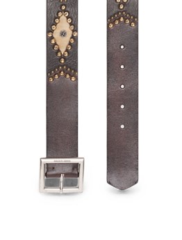 GOLDEN GOOSE DELUXE BRAND - Cintura con borchie applicate