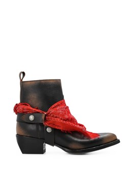 GOLDEN GOOSE DELUXE BRAND - BOOTS with bandana