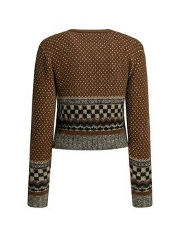 GOLDEN GOOSE DELUXE BRAND - MAGLIA CON INTARSI