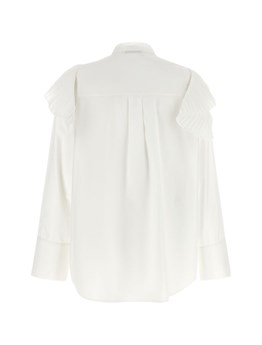 ALBERTA FERRETTI - - ALBERTA FERRETTI CAMICIE
- Bianco
- Camicia con rouches
- In popeline di cotone
- Rouches e colletto da allacciare
- Abbottonatura dorata sul fronte
