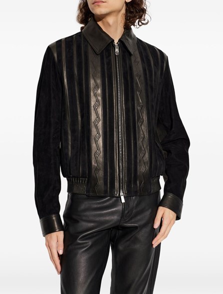 VERSACE - LOGO BOMBER JACKET