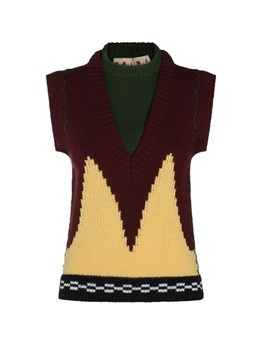 MARNI - Gilet in lana