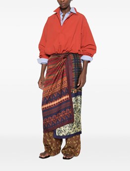 DRIES VAN NOTEN - ラップスカート