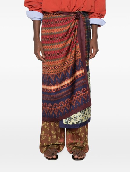DRIES VAN NOTEN - Gonna a portafoglio