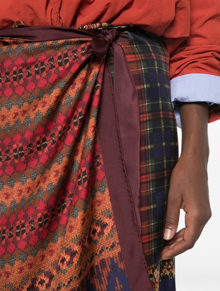 DRIES VAN NOTEN - Gonna a portafoglio