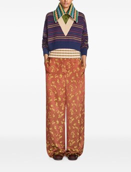 DRIES VAN NOTEN - Wool collar