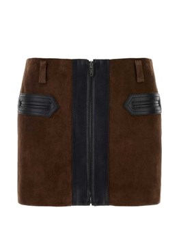 MARNI - Suede miniskirt
