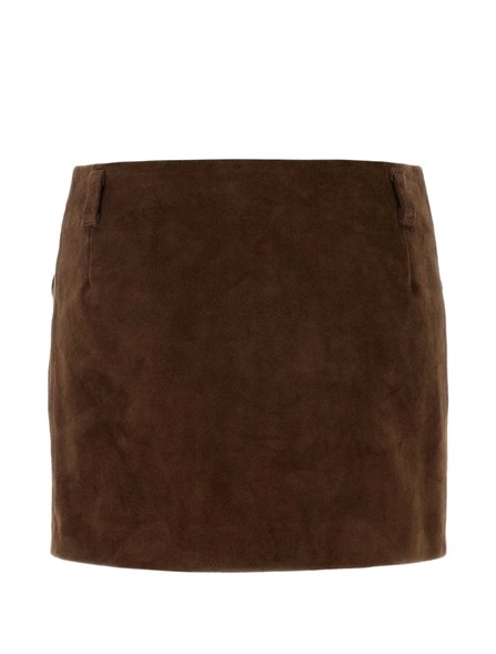MARNI - Suede miniskirt