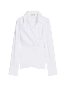 DRIES VAN NOTEN - Camicia in popeline di cotone