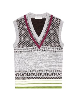 DRIES VAN NOTEN - Top in cashmere e lana