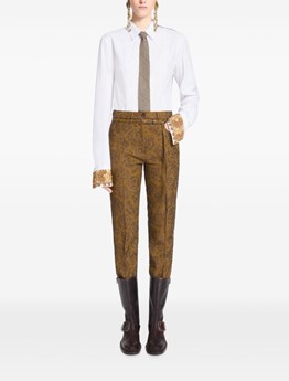 DRIES VAN NOTEN - Wool crêpe tie 