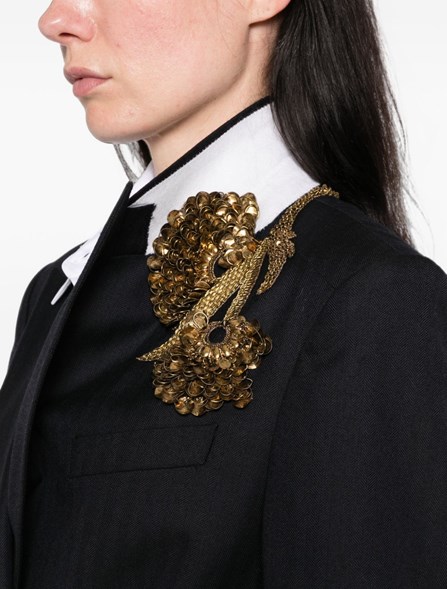 DRIES VAN NOTEN - Giacca doppiopetto in lana