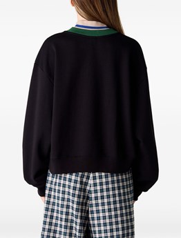 DRIES VAN NOTEN - DRIES VAN NOTEN Knitwear, V-neck sweatshirt