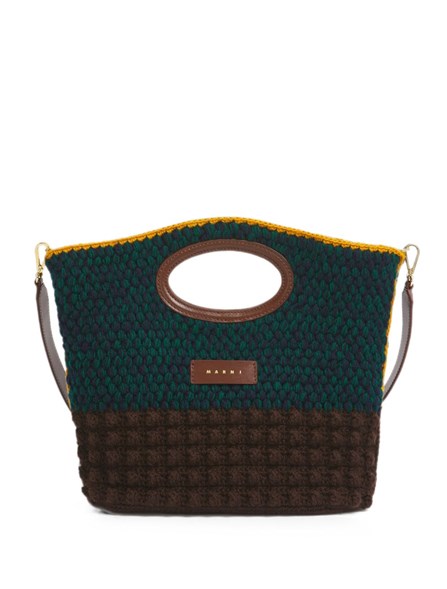 MARNI - Clutch in lana crochet