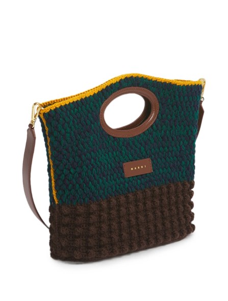 MARNI - Clutch in lana crochet
